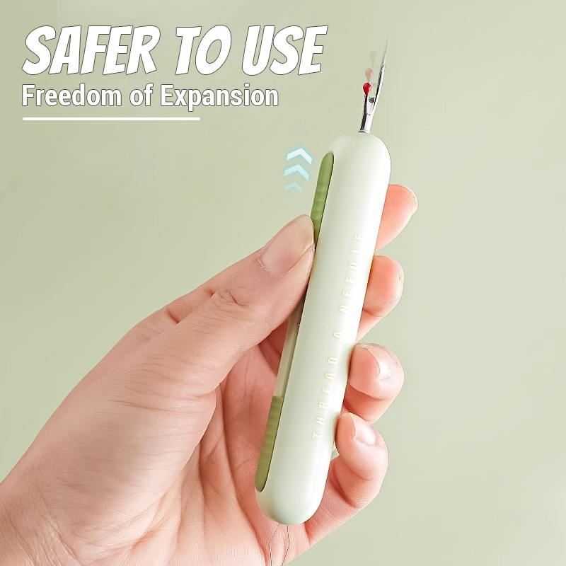 2-In-1 Multifunctional Needle Threader And Seam Remover