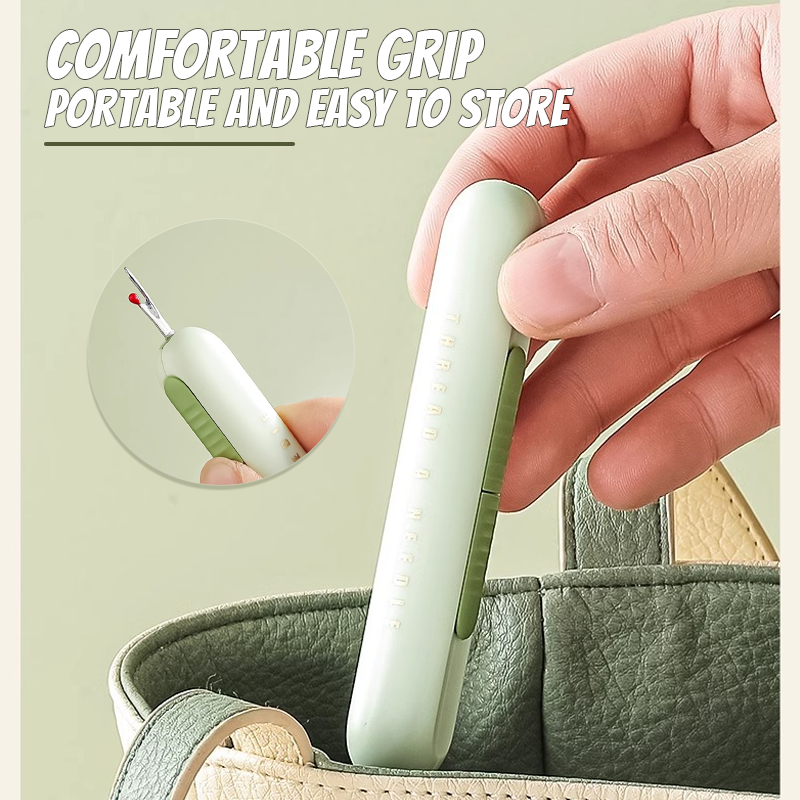 2-In-1 Multifunctional Needle Threader And Seam Remover